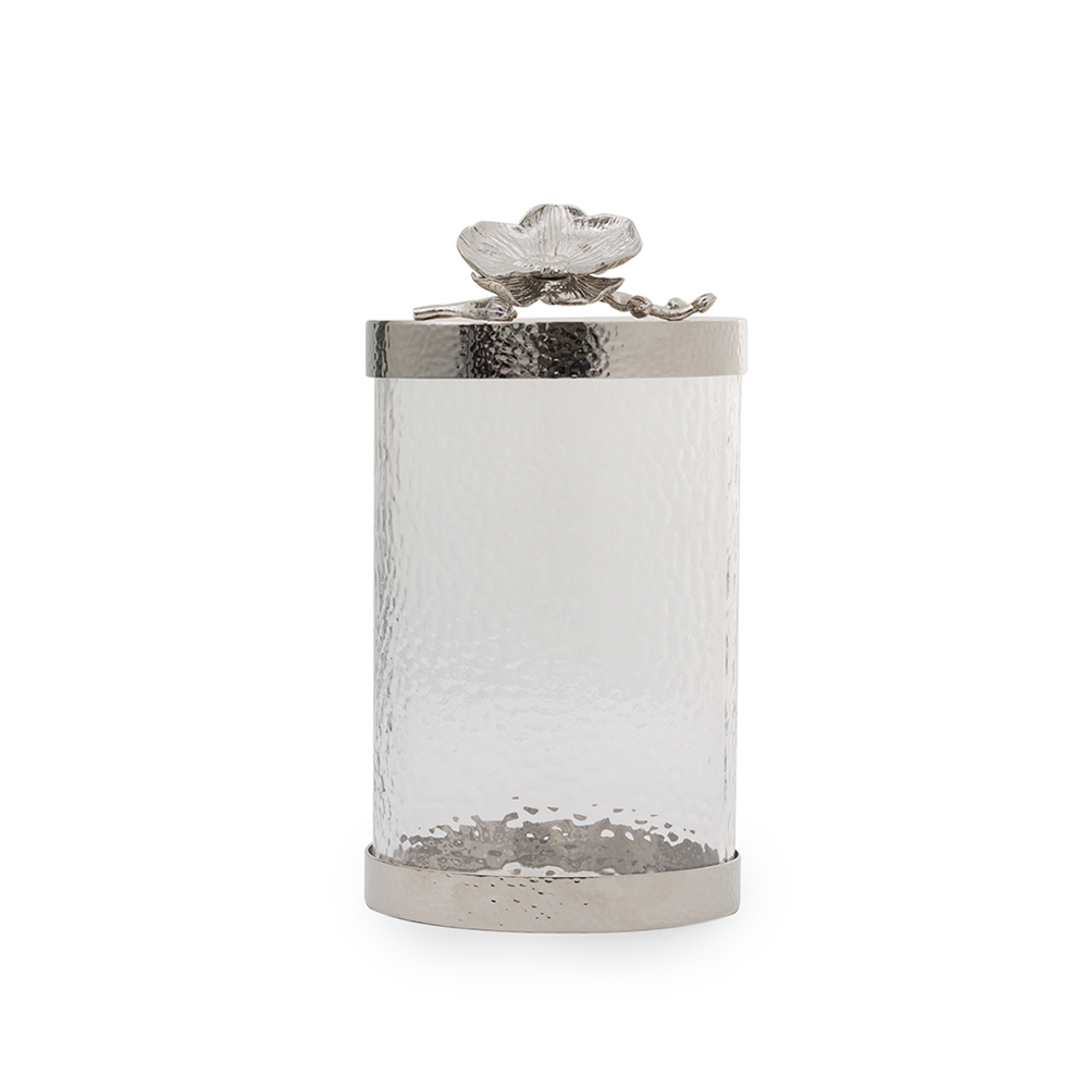 Michael Aram White Orchid Canister, Medium