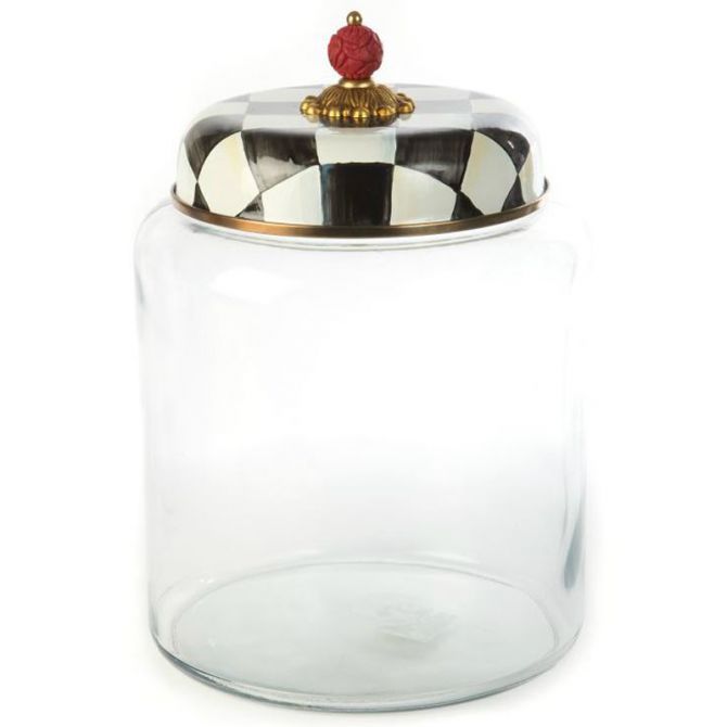 MacKenzie-Childs Courtly Check Canister, Bigger