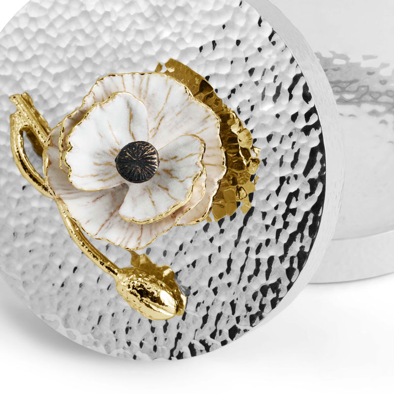 Michael Aram Anemone Canister, Extra Small