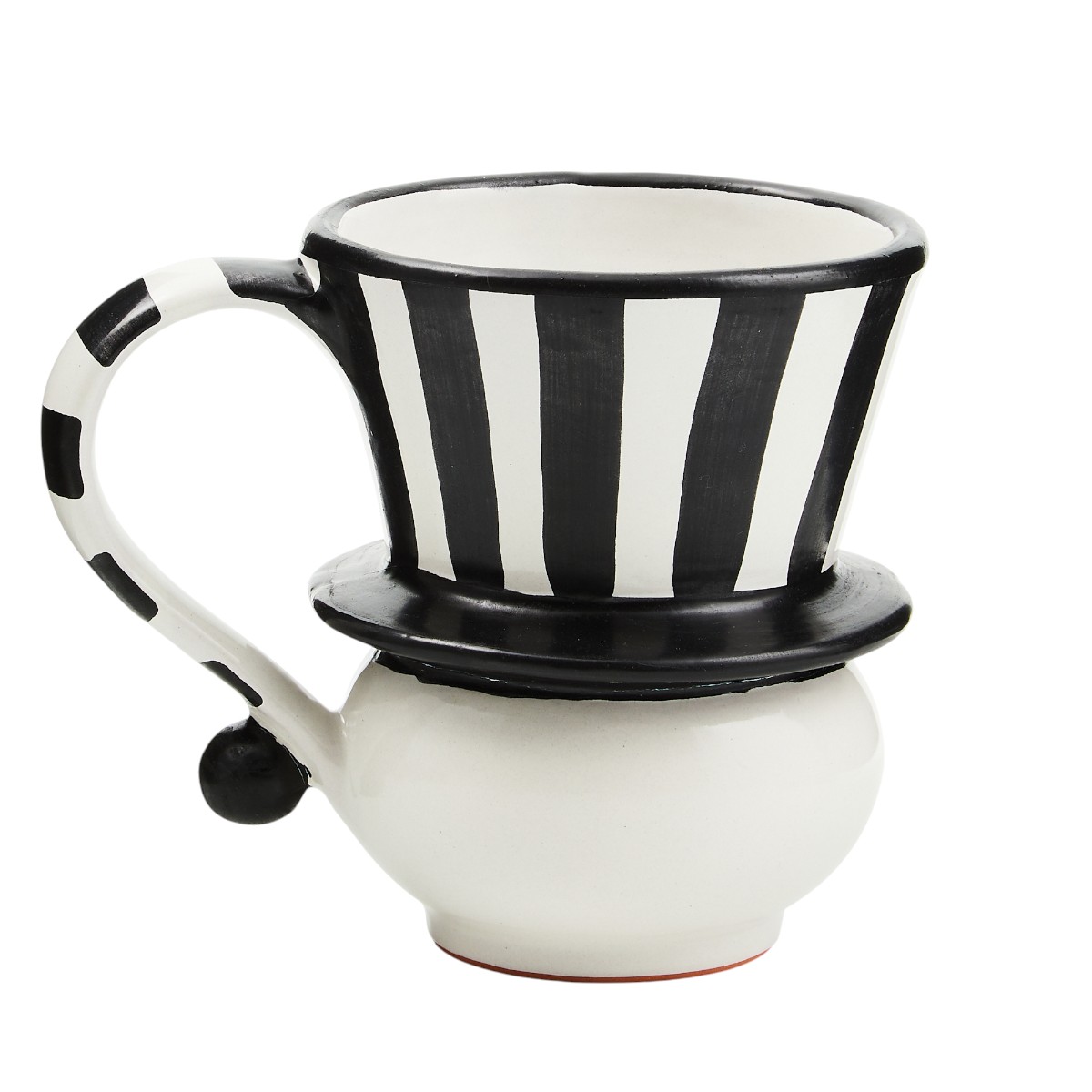 MacKenzie-Childs Snowman Ceramic Mug