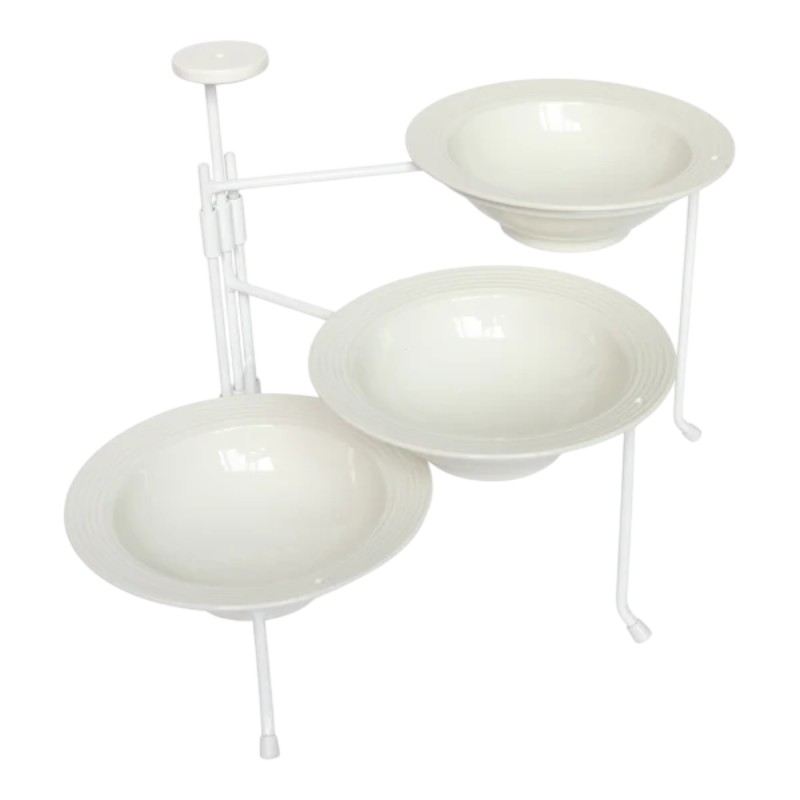 Nora Fleming Triple Tier Stand, Round