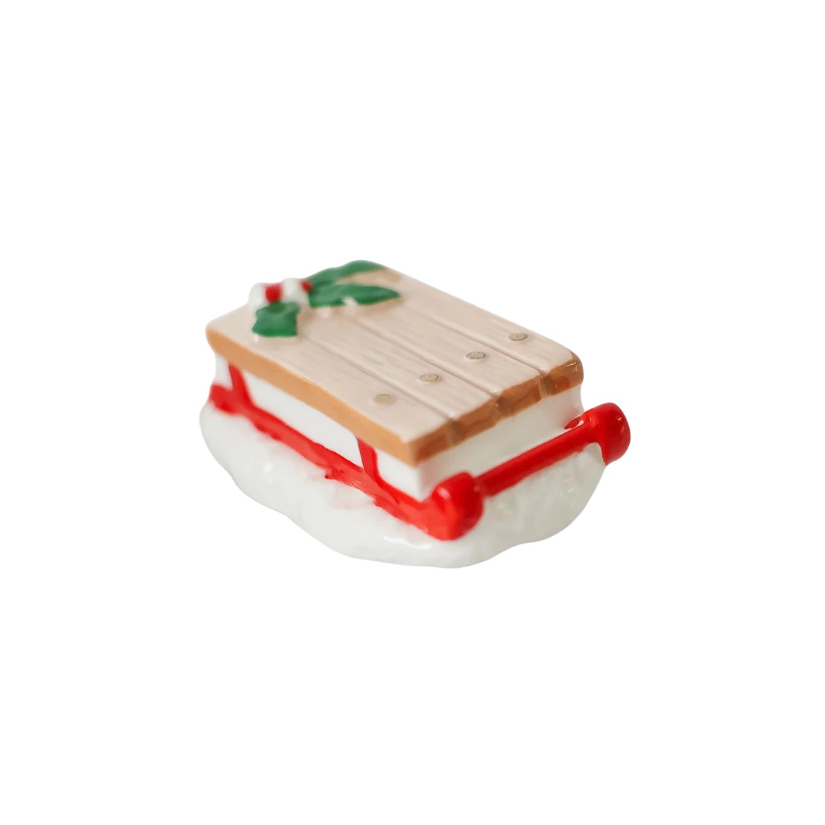 Nora Fleming ho ho Whoa! Vintage Sled Mini
