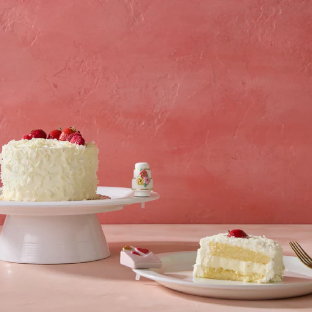 Nora Fleming Slice Of Forever Cake Mini