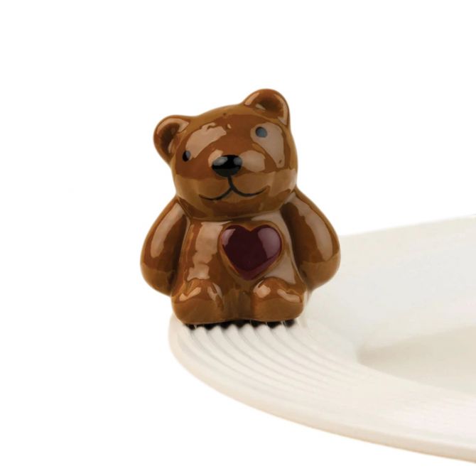 Nora Fleming Bear With Me Teddy Bear Mini