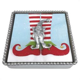 Mariposa Elf Beaded Napkin Box Mariposa Elf Beaded Napkin Box