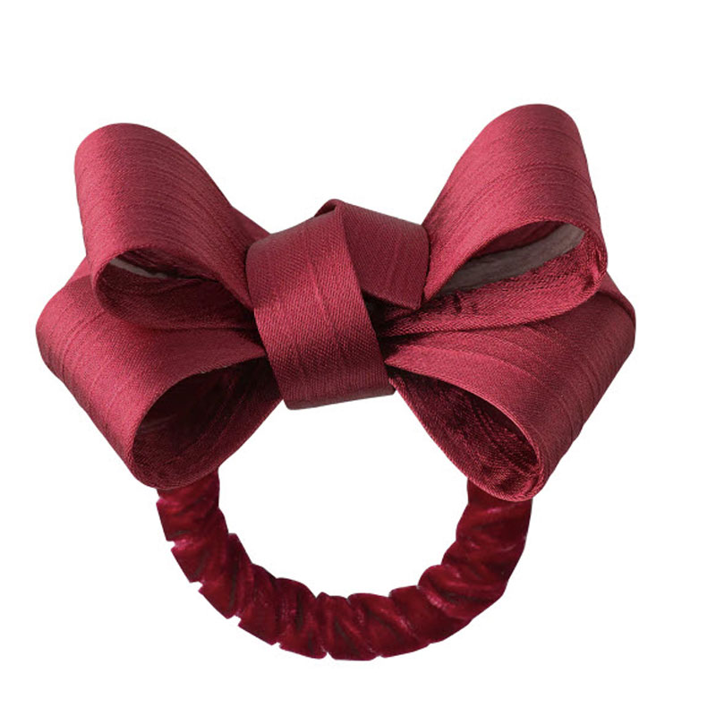 Juliska Tuxedo Napkin Ring, Ruby