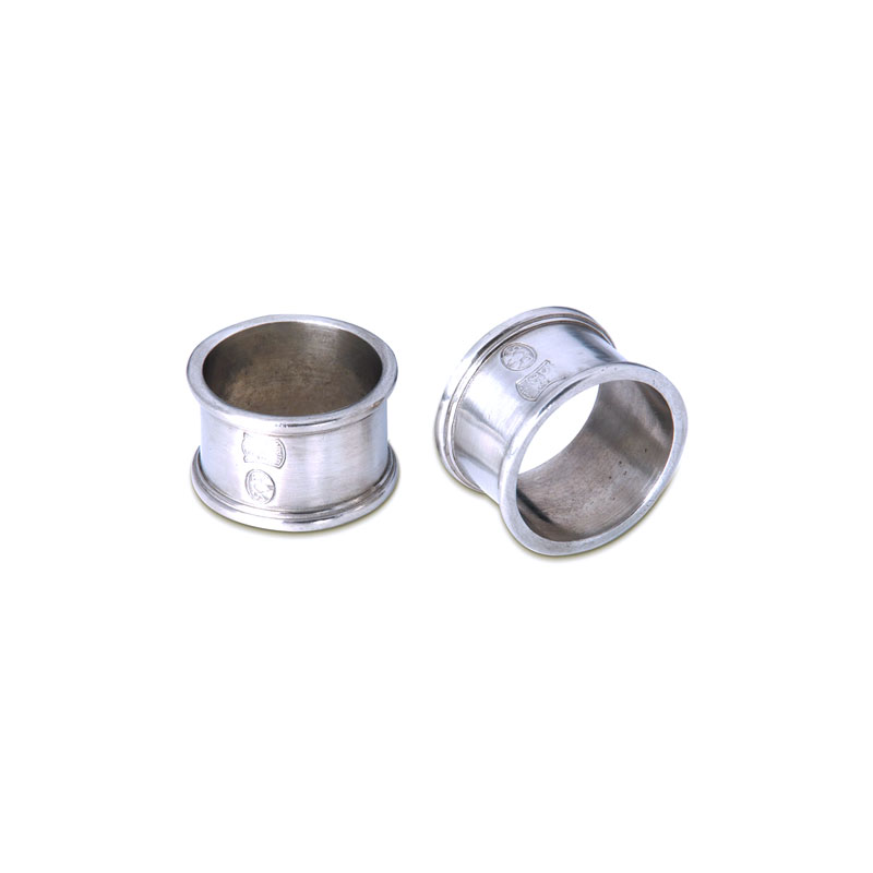 Match Pewter Round Napkin Ring, Pair