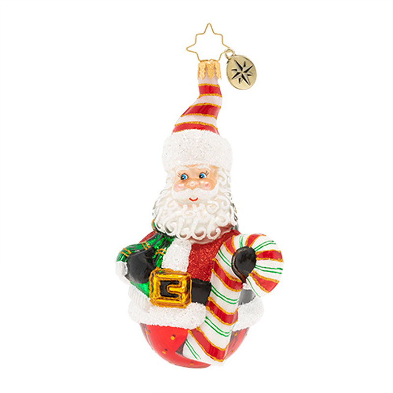 Christopher Radko Roly-Poly Claus Ornament | Borsheims