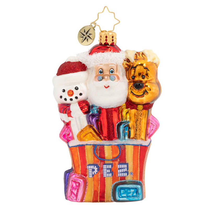 Christopher Radko The Perfect Christmas PEZent! Ornament