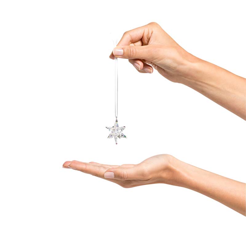 Swarovski Star Shimmer Ornament, Small