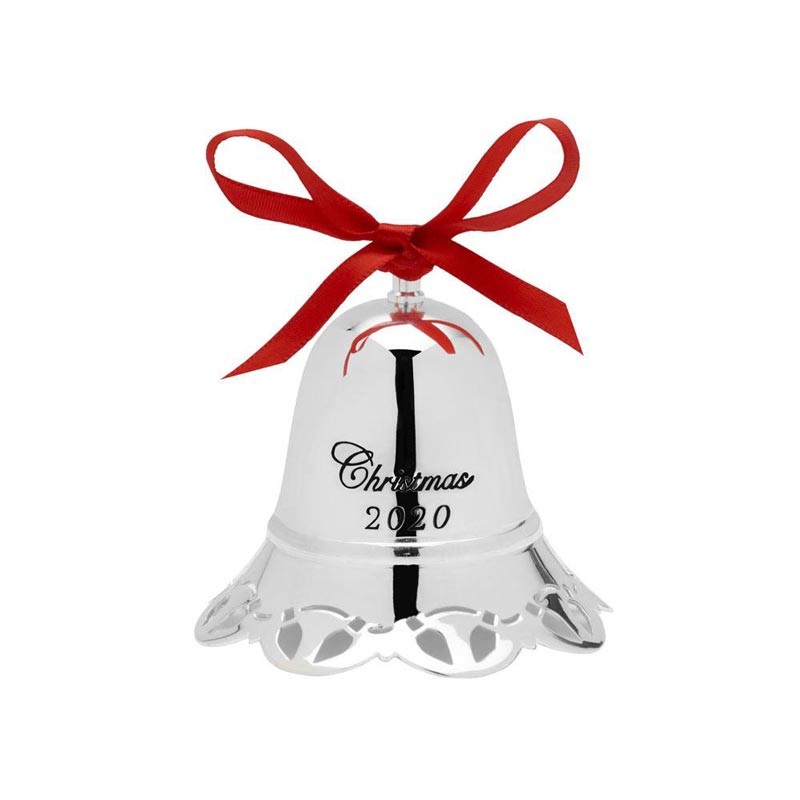 Towle 2020 Silver Plated Musical Bell Ornament, 40th Edition