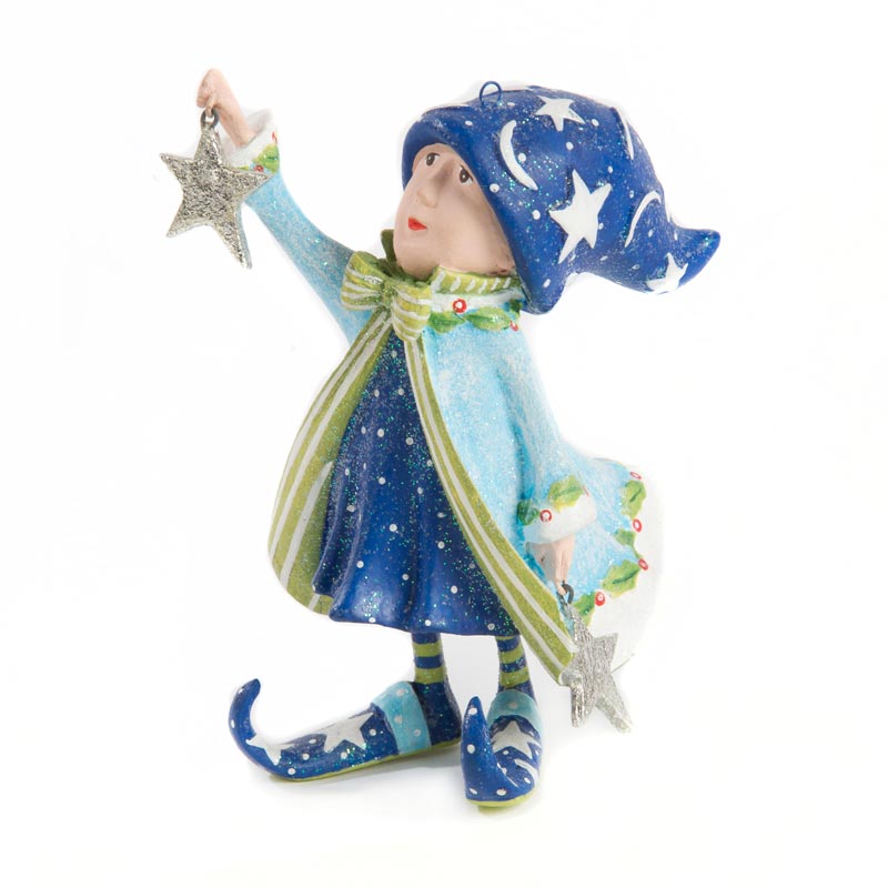 MacKenzie-Childs Patience Brewster Dash Away Comet's Elf Ornament