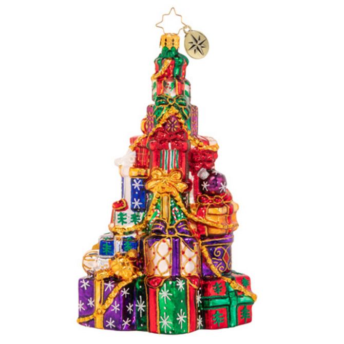 Christopher Radko Abounding Presents Ornament