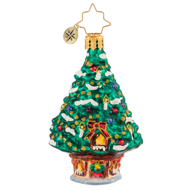Christopher Radko World's Best Treehouse Gem Ornament