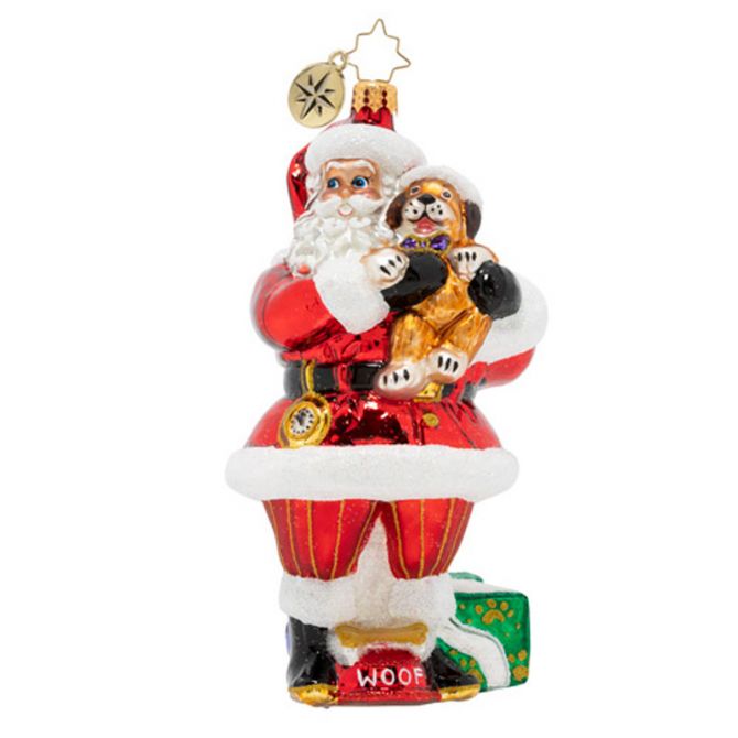Christopher Radko A Positively Paw-Fect Gift Ornament