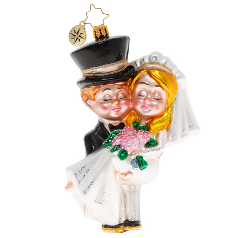Christopher Radko Married and Bright Ornament