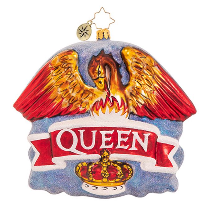 Christopher Radko Queen Coat of Arms Ornament