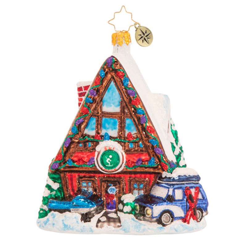 Christopher Radko Hillside For The Holidays Ornament