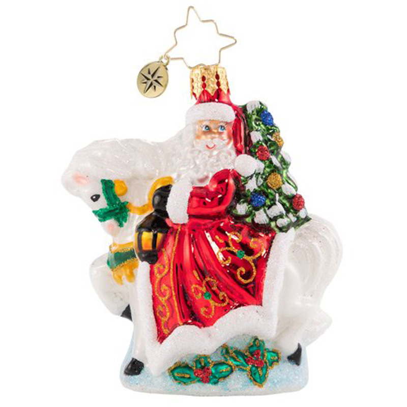 Christopher Radko Galloping into Christmas Gem Ornament