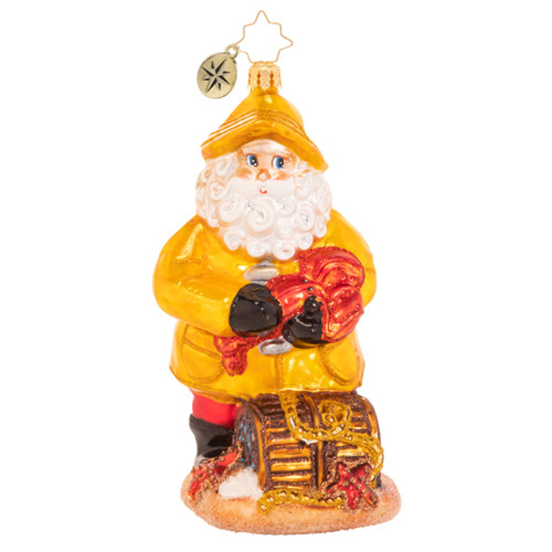 Christopher Radko Santa's Claws Ornament