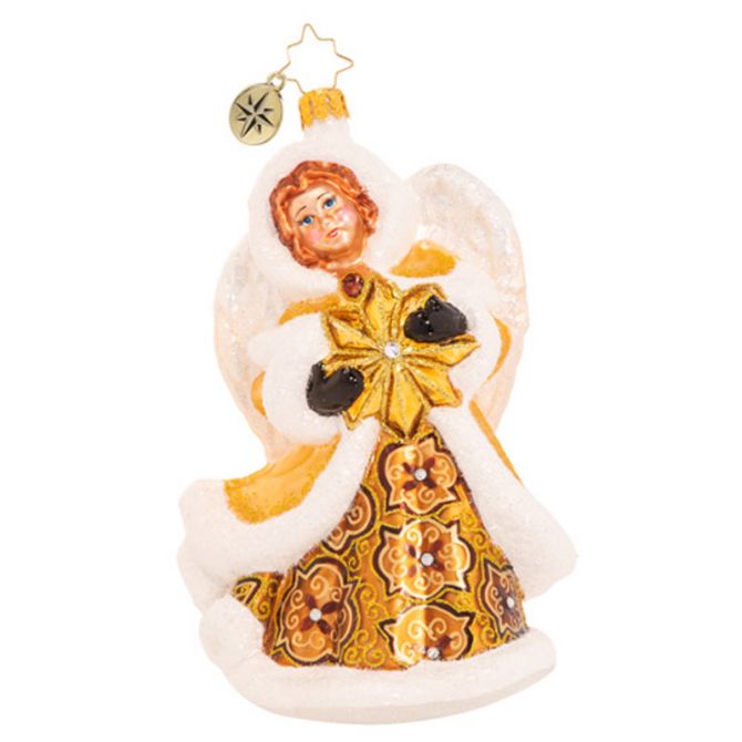 Christopher Radko Dashingly Divine Angel Ornament