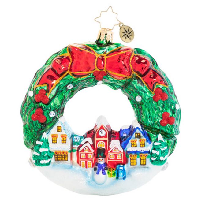 Christopher Radko An All Around Christmas Town Ornament