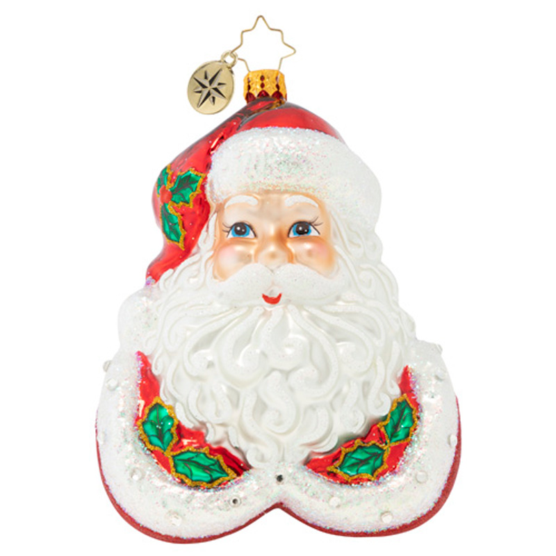 Christopher Radko Statuesque Santa Ornament