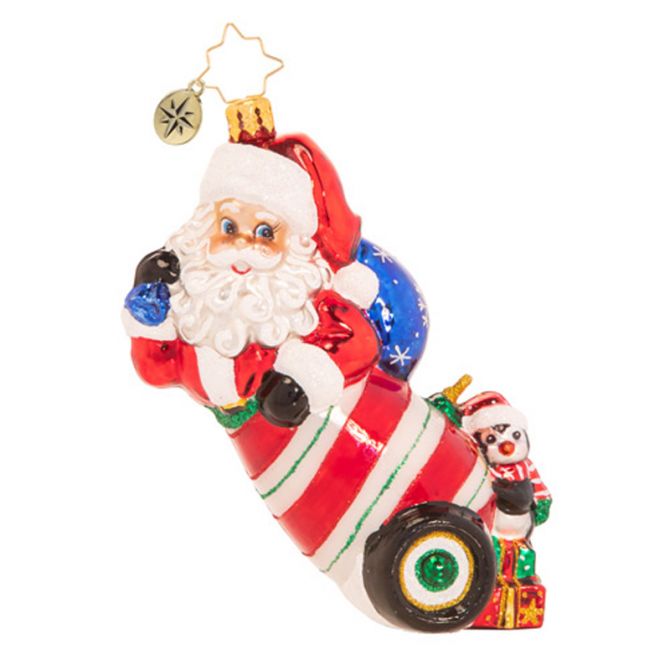 Christopher Radko A Christmas Cannon Ornament