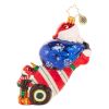 Christopher Radko A Christmas Cannon Ornament
