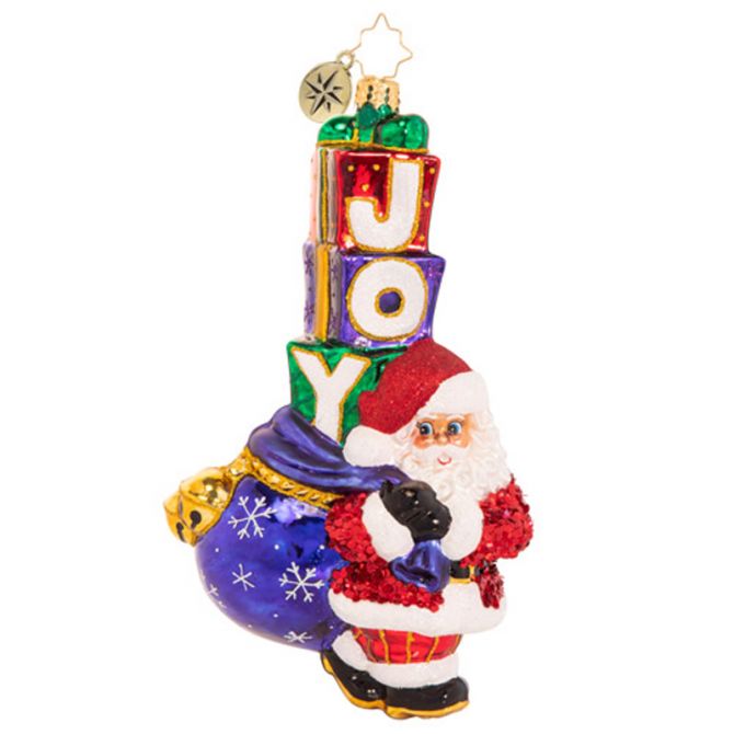 Christopher Radko Joyous Saint Nick Ornament