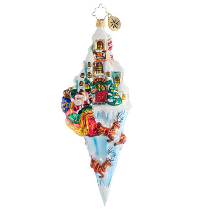 Christopher Radko Paradise On Ice Ornament