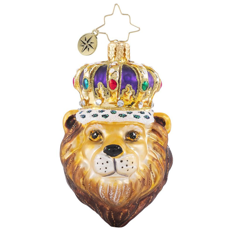 Christopher Radko Roaring Royalty Gem Ornament