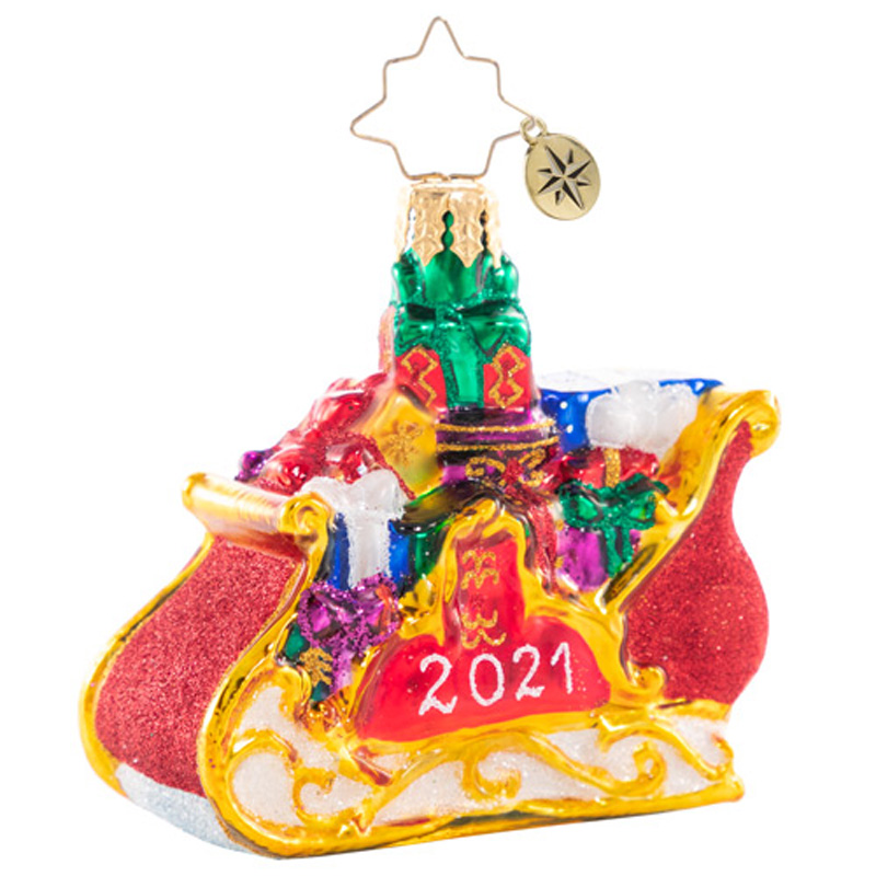 Christopher Radko Precious Cargo 2021 Gem Ornaments