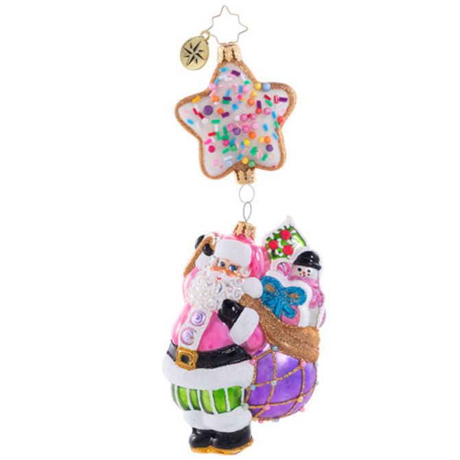 Christopher Radko Sugar High In The Sky Ornament