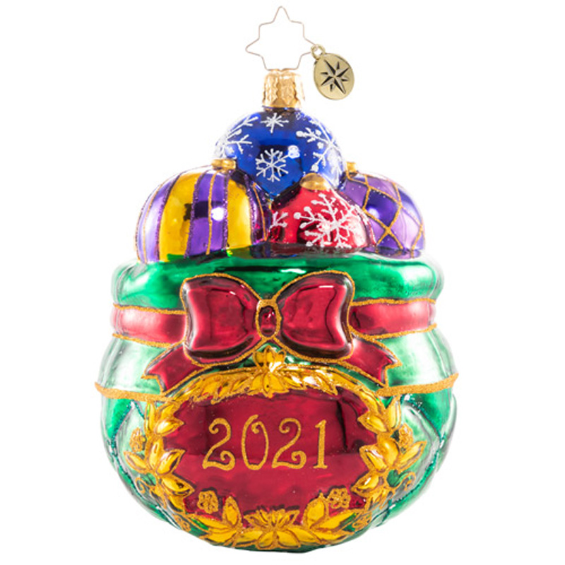 Christopher Radko Cherished Keepsakes 2021 Ornament