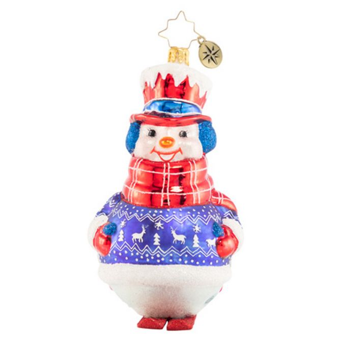 Christopher Radko King Of The Slalom Ornament