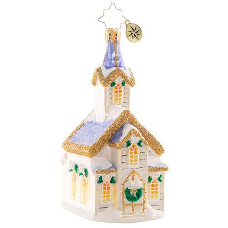 Christopher Radko Peaceful Place Of Prayers Ornament
