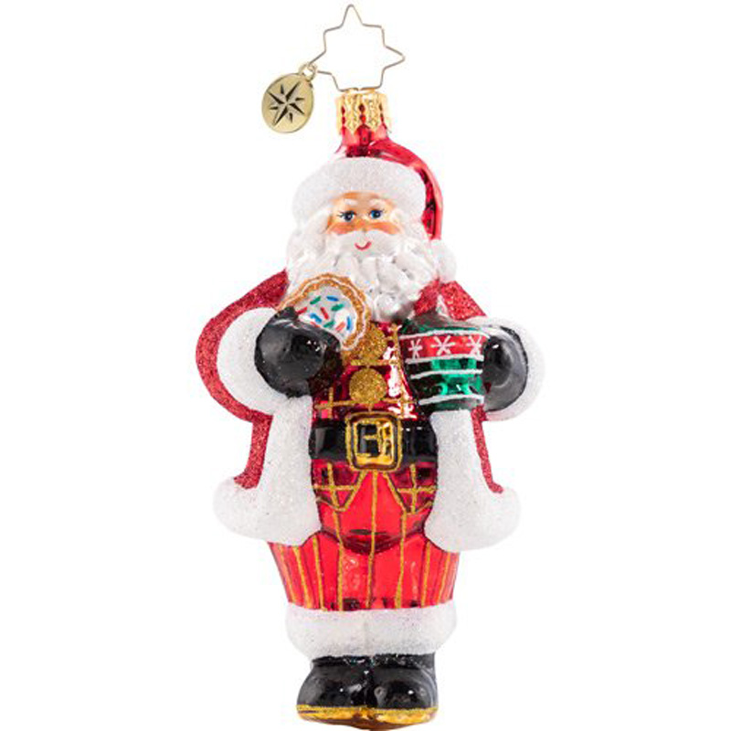 Christopher Radko Cocoa Cravings Claus Ornament