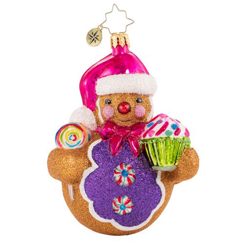Christopher Radko Roly Poly Treat Tester Ornament