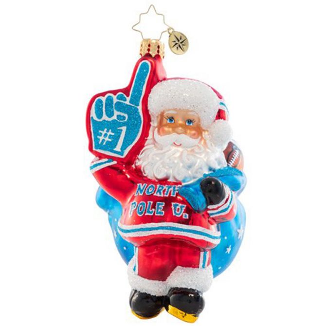 Christopher Radko Always Your #1 Fan Ornament