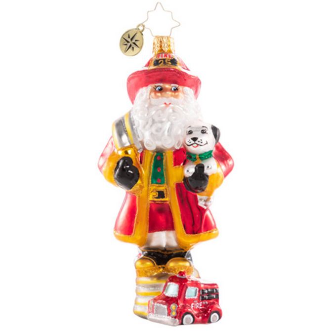 Christopher Radko Saving The Day Ornament
