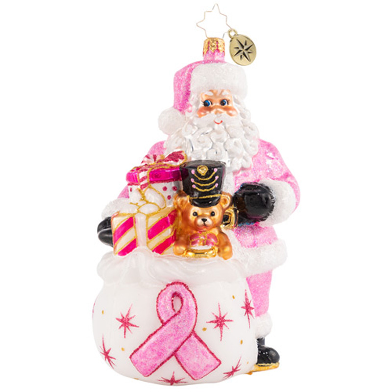 Christopher Radko Poised In Pink Ornament