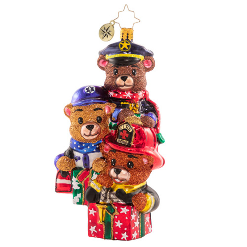 Christopher Radko Beary Best Rescuers Ornament