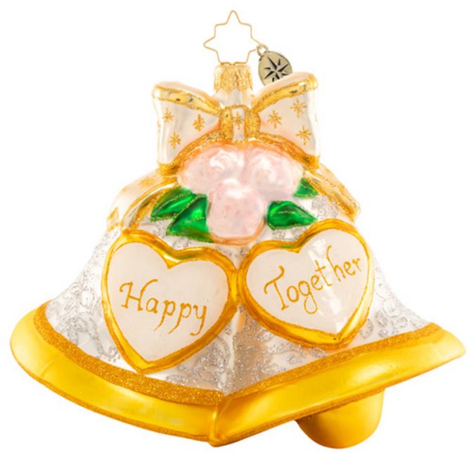 Christopher Radko Forever Together Ornament