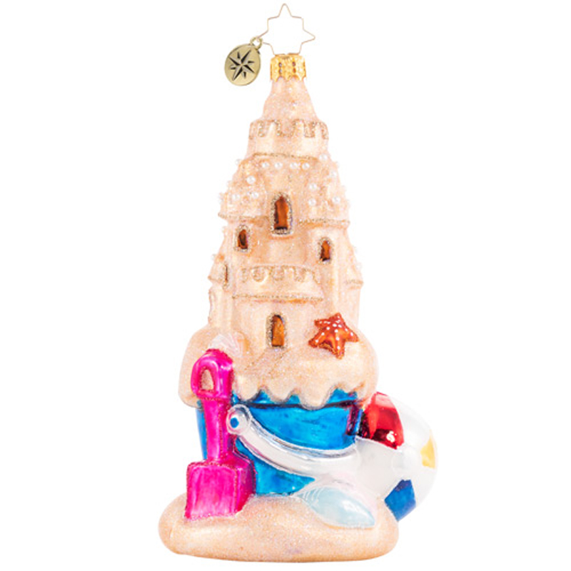 Christopher Radko Buckets Of Fun In The Sun Ornament