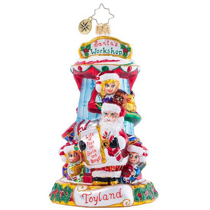 Christopher Radko All Work And All Play Ornament