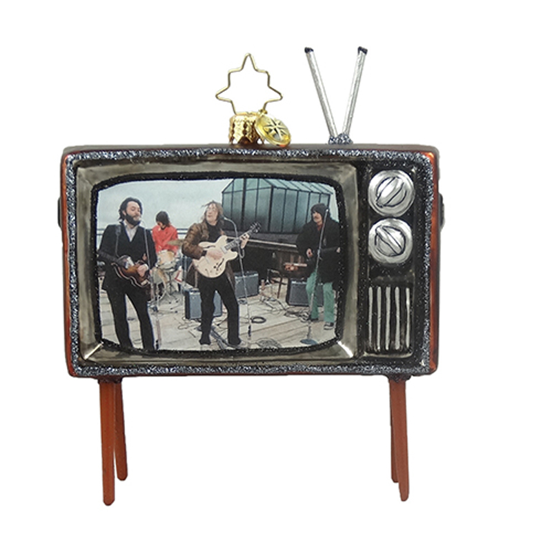 Christopher Radko Beatles Up on the Roof TV Ornament
