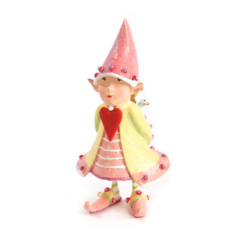 MacKenzie-Childs Patience Brewster Dash Away Cupid's Elf Ornament