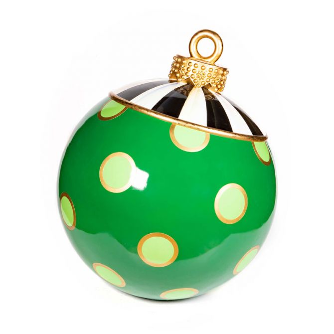 MacKenzie-Childs Jolly Outdoor Ornament, Dot
