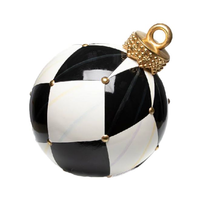 MacKenzie-Childs Jolly Outdoor Ornament, Harlequin